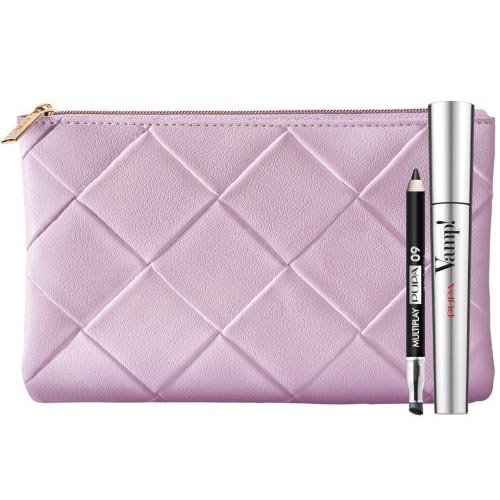 PUPA Mascara-Set & Mini EYELINER/LIDSCHATTEN & Tasche PUPA Mascara-Set & Mini EYELINER/LIDSCHATTEN & Tasche